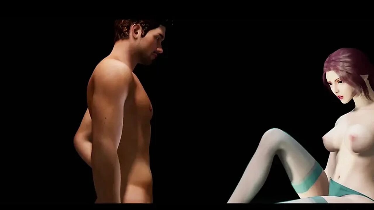 3D Goddess of Night Temptation- 3D Animation Hentai
