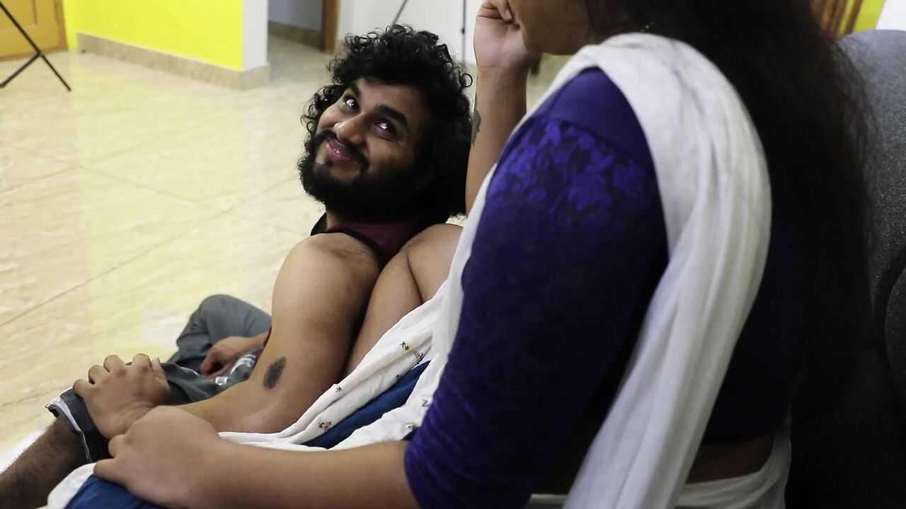 Servant janu enjoying hot sex with boss while watching tv, Mallu servant and boss hot fuck in sofa ehile wattching tv