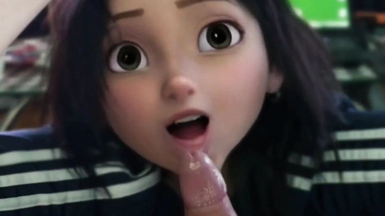 ANIME wife blow big dick music video