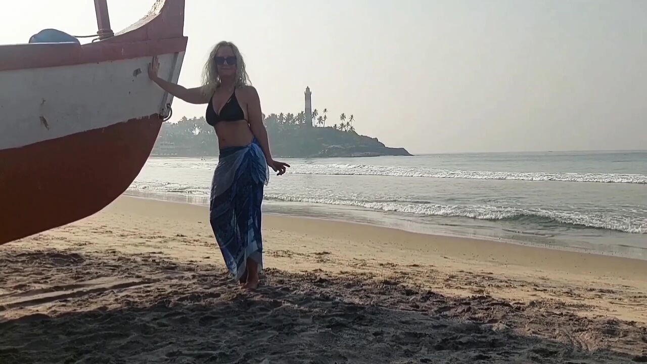Amateur Blonde Mature Wife Enjoys Sex in Nylon