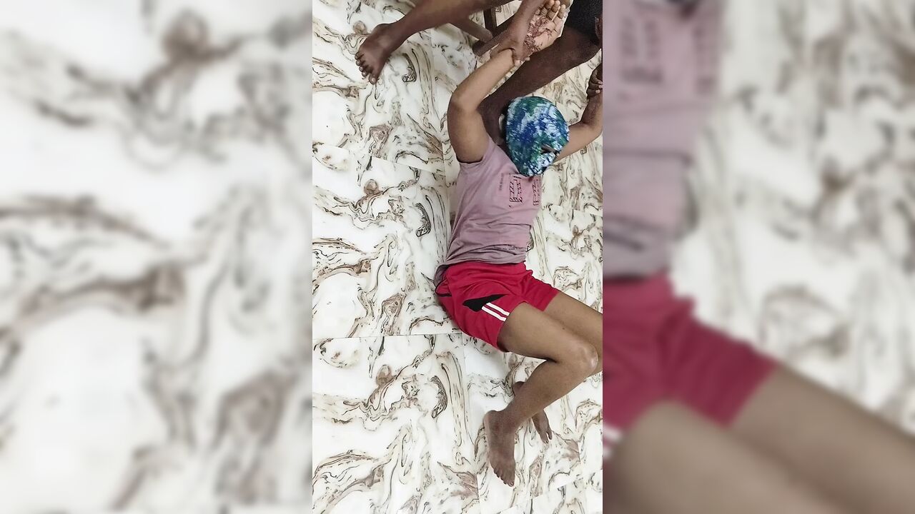 Stepbrother Fucks the Stepsister While Helping Her to Reduce Fat