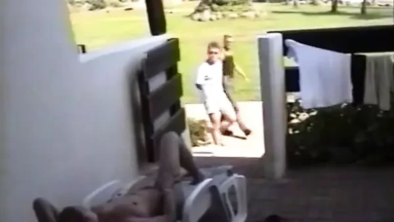 A Nudist Gets Fucked by Two Strangers