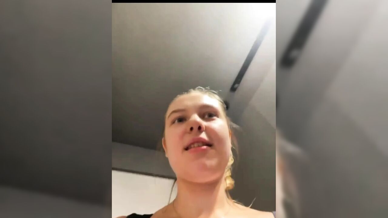 Crazy creampie in the public gym