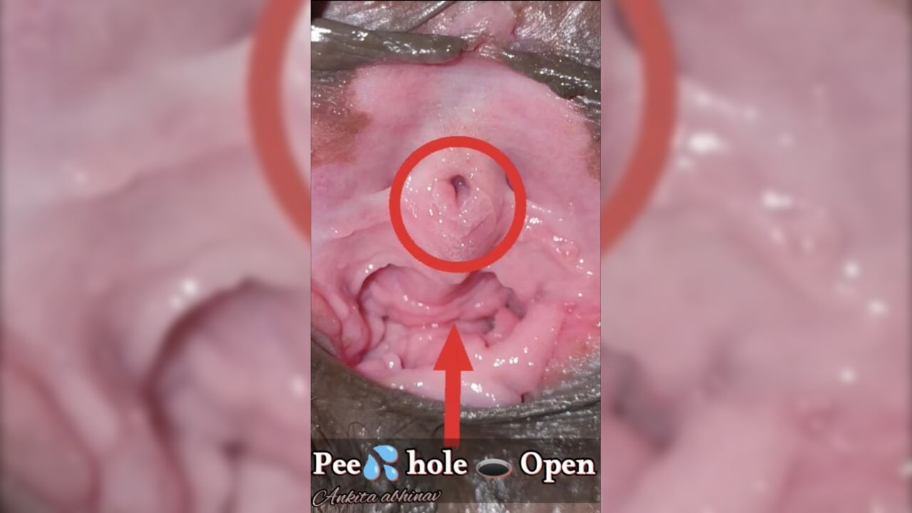 First time close up view of Indian Ankita bhabhi pussy