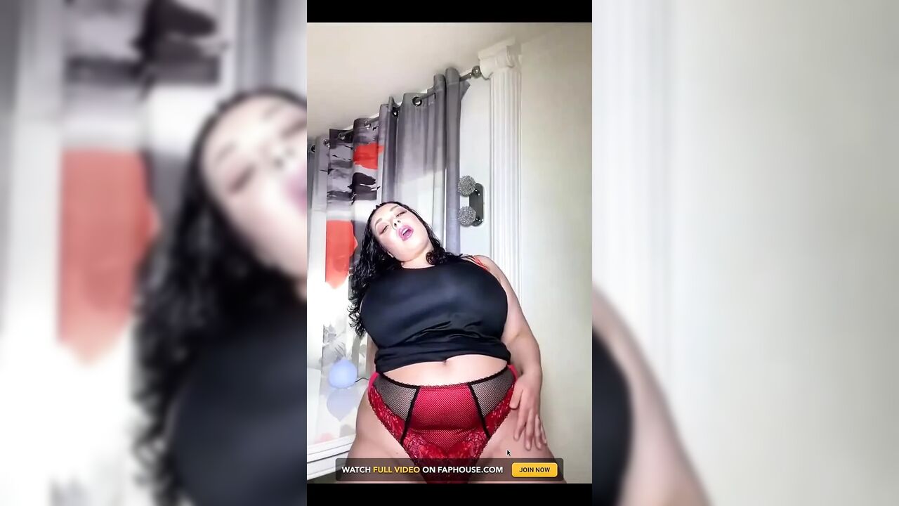 Anastasia Lux Showing off Her Big Boobs and Ass