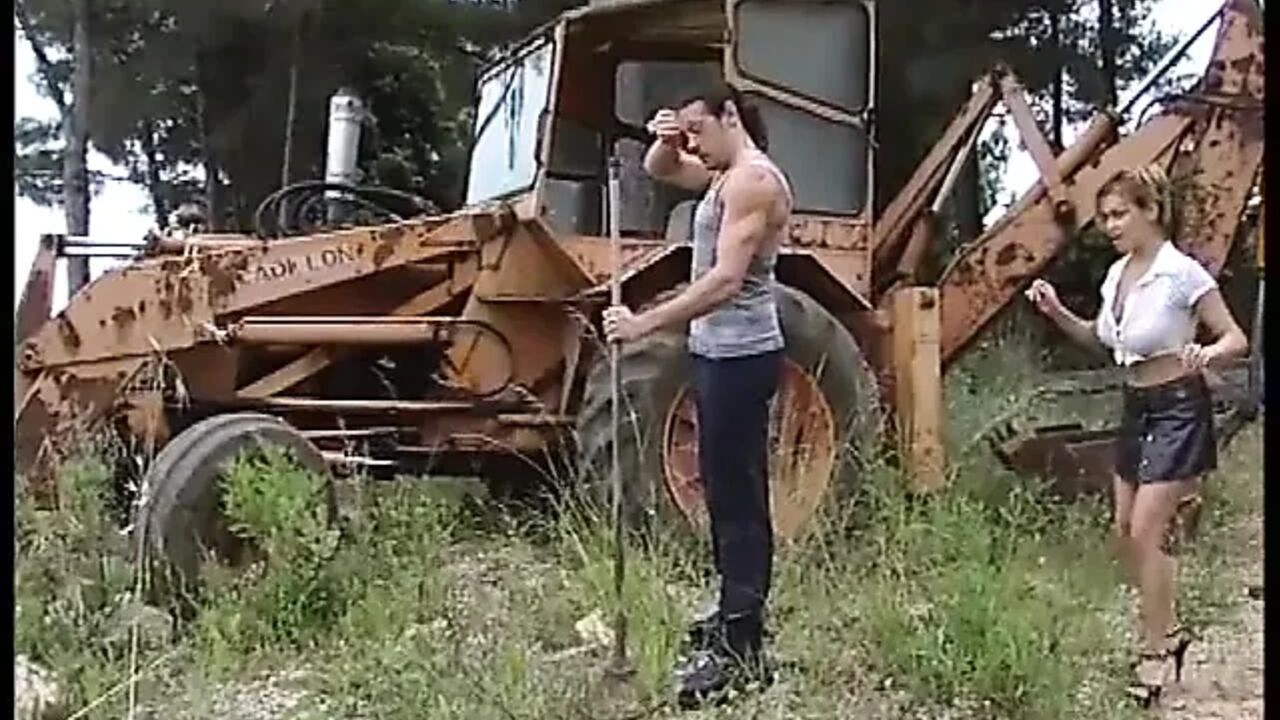 Blonde Bombshell Sucks Cock and Gets Fingered Outdoors