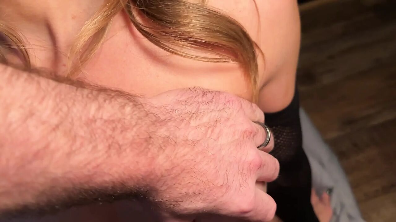 Sucking some dick and eating cum....some got on my face