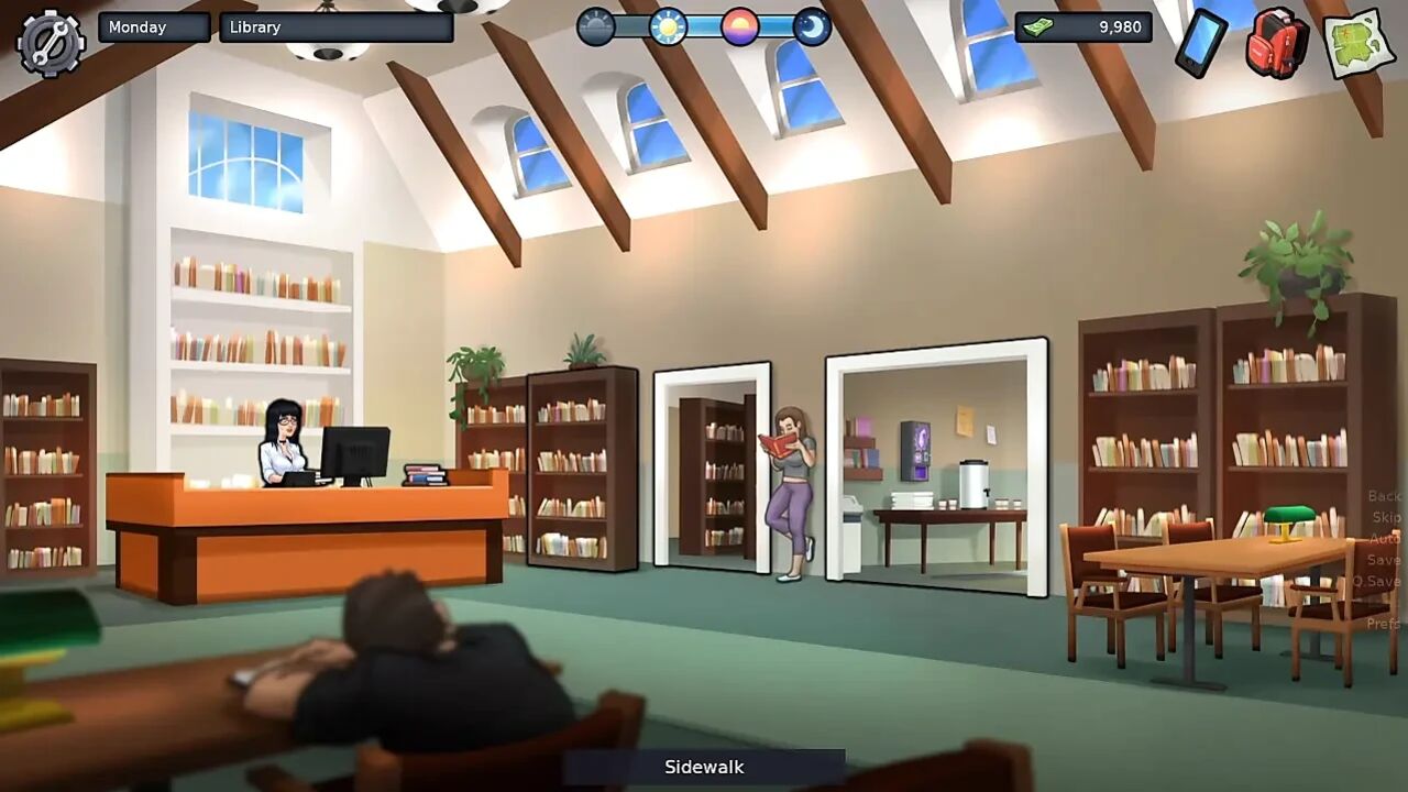 Horny 18 Plus School Students Having Sex In Library Summertime Saga