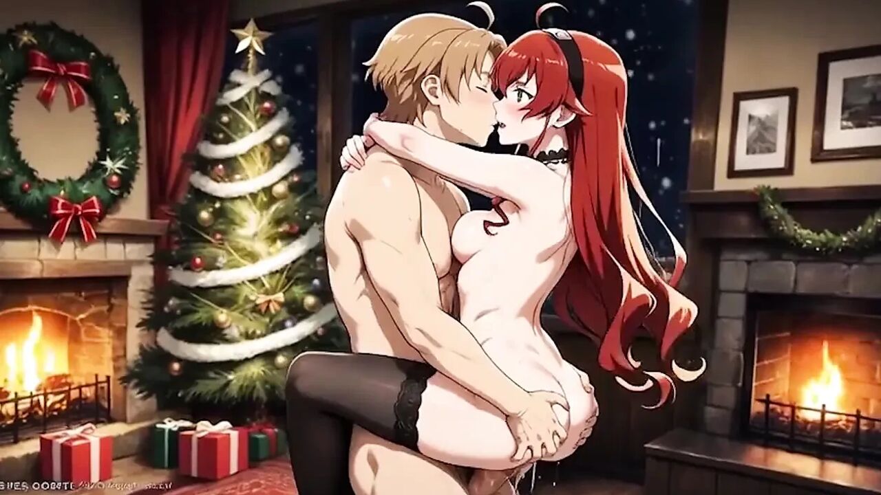 A Very Naughty Christmas: Rudeus and Eris Intimate Moments
