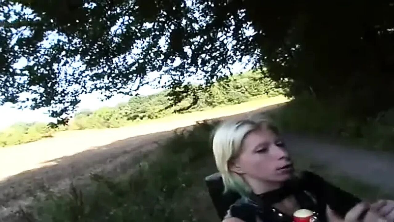 Alone in a field