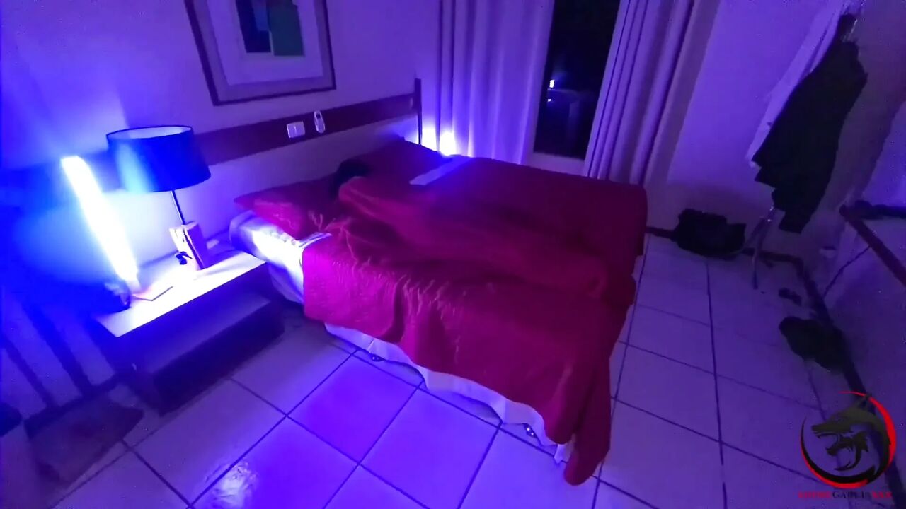 Hotel Security Invades Elisa Sanches' Room and Fucks Her on