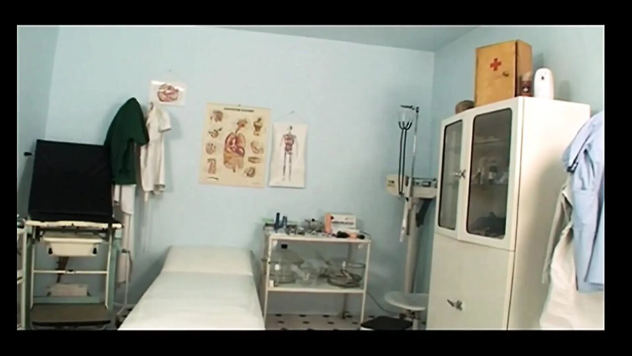 Breathtaking Brunette in Sexy Dress Banged by Bad Doctor