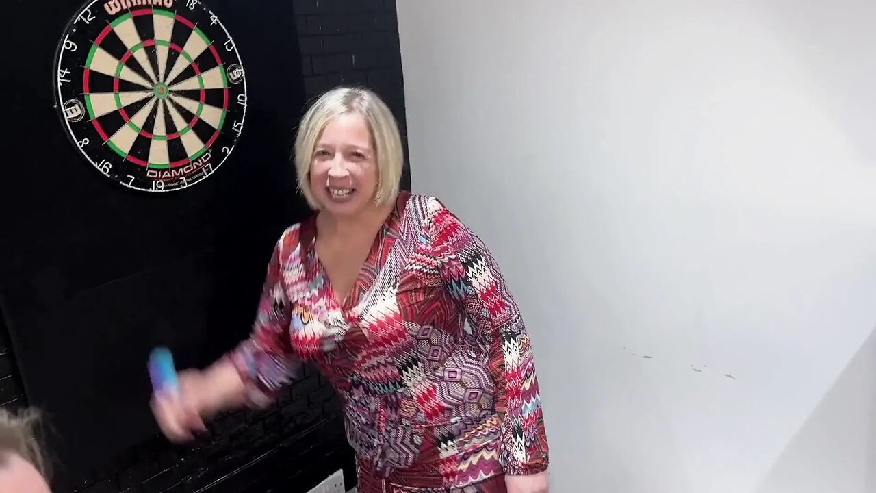 Strip Darts Fuck Threesome