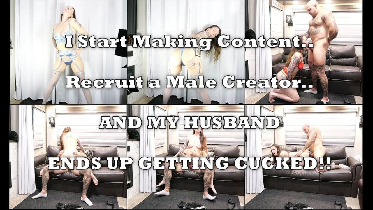 My Husbands Helps Me Create Content and Ends up a Cuck
