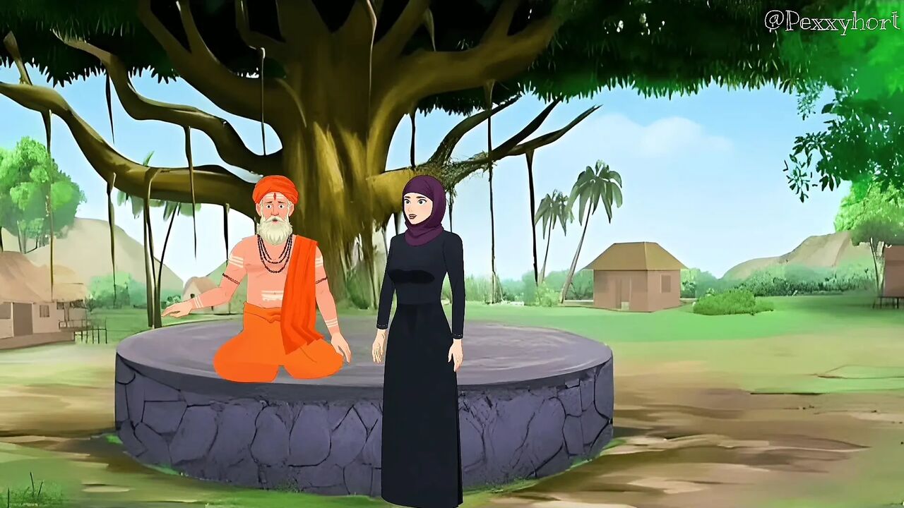 New Desi Pandit And Hijabi Ladki Sexy Video