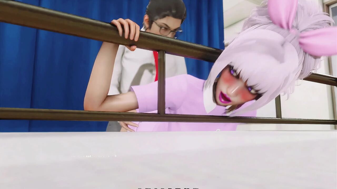 Leon breast sucking Morgona and Fuck Dophne in hospital That new teacher game