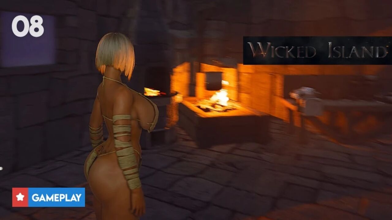 EP8: Armor Bench and Firepit Cauldron - Wicked Island Stone House Upgrades