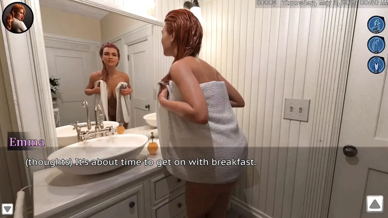 The Stepmother Is Enjoying Her Meal