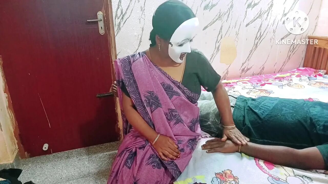 Step Mother Treated Her Injured Step Son in a Erotic Way - Full Tamil Audio with Moaning