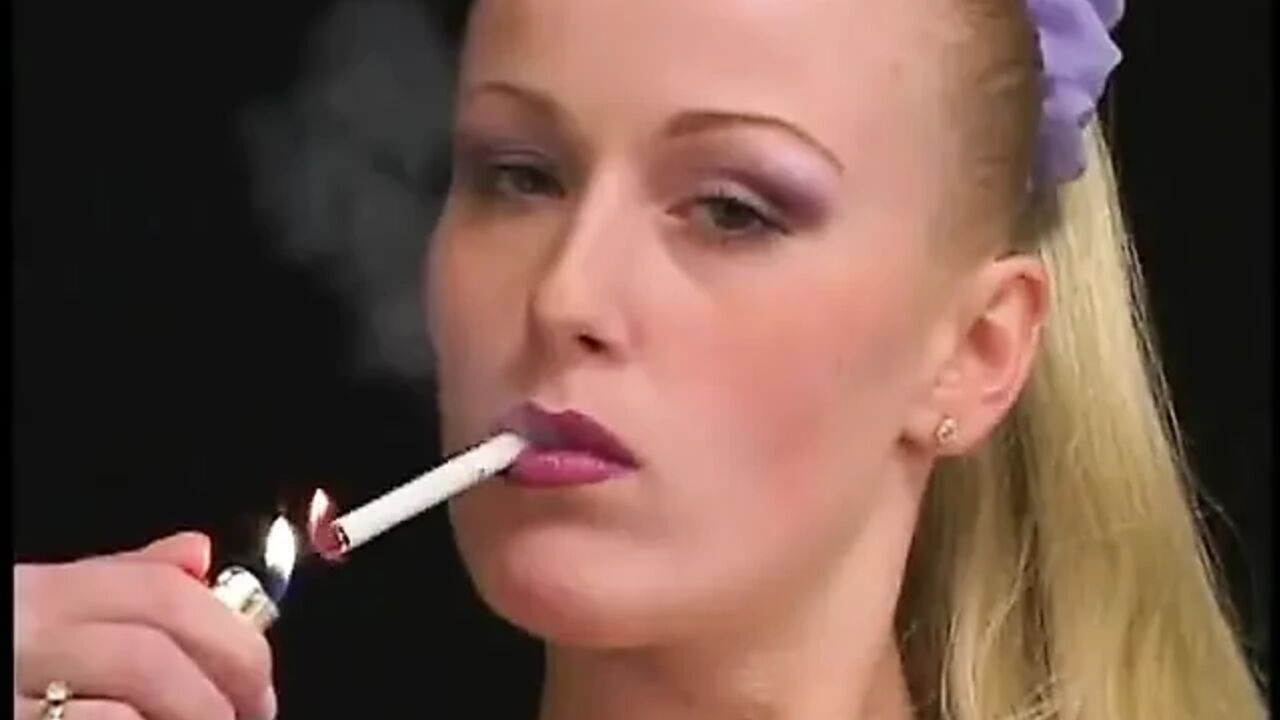 Sharon Wild of Naked Girls Smoking