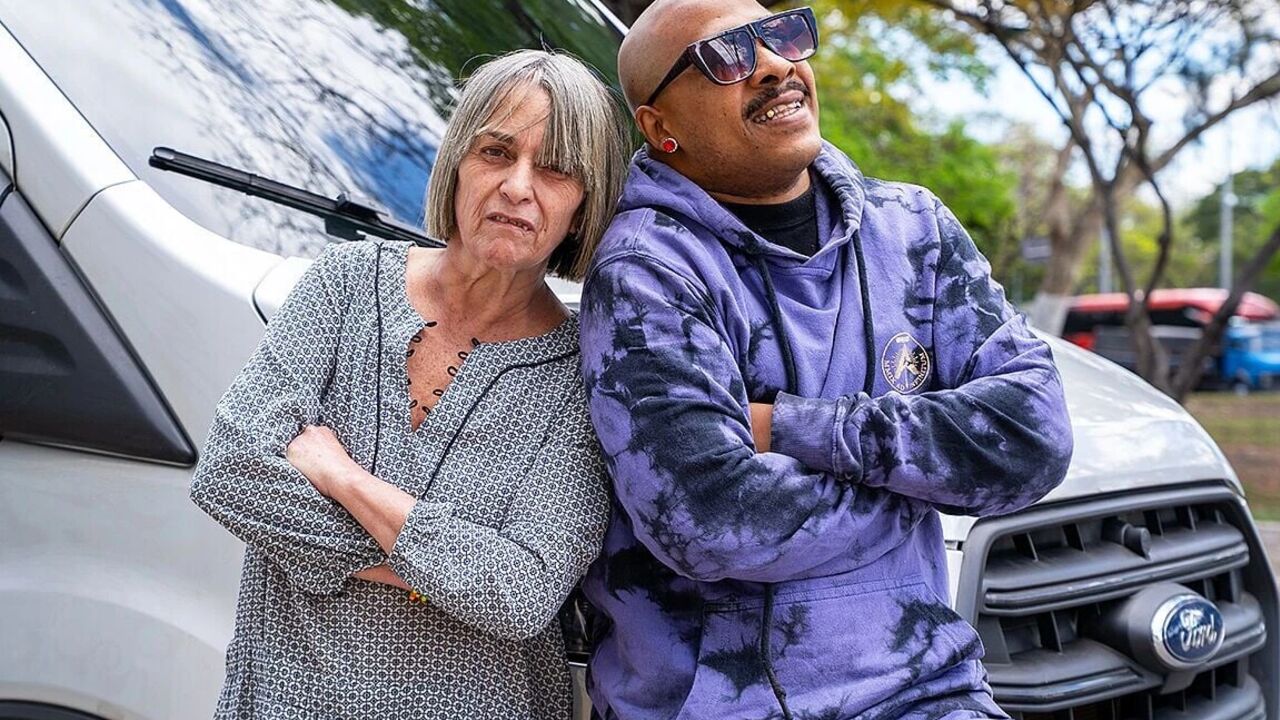 Mature Ass Stretched by a BBC in Driving Van