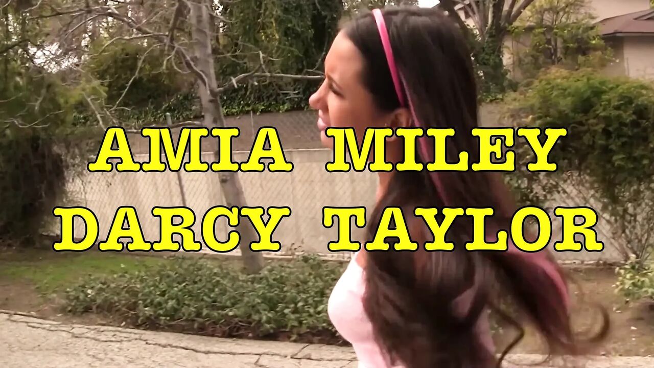 Darcy Tyler Shares Her Husbands Cock With Her Friend Amia Miley