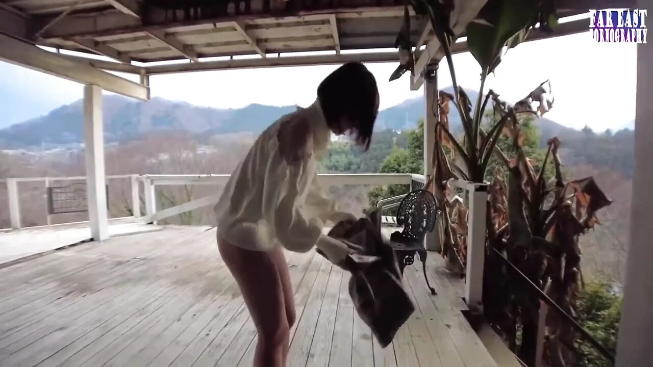 Wet-mark Wander as She Leaves a Shimmering Naughty Trail Wherever She Bares Herself 2/3