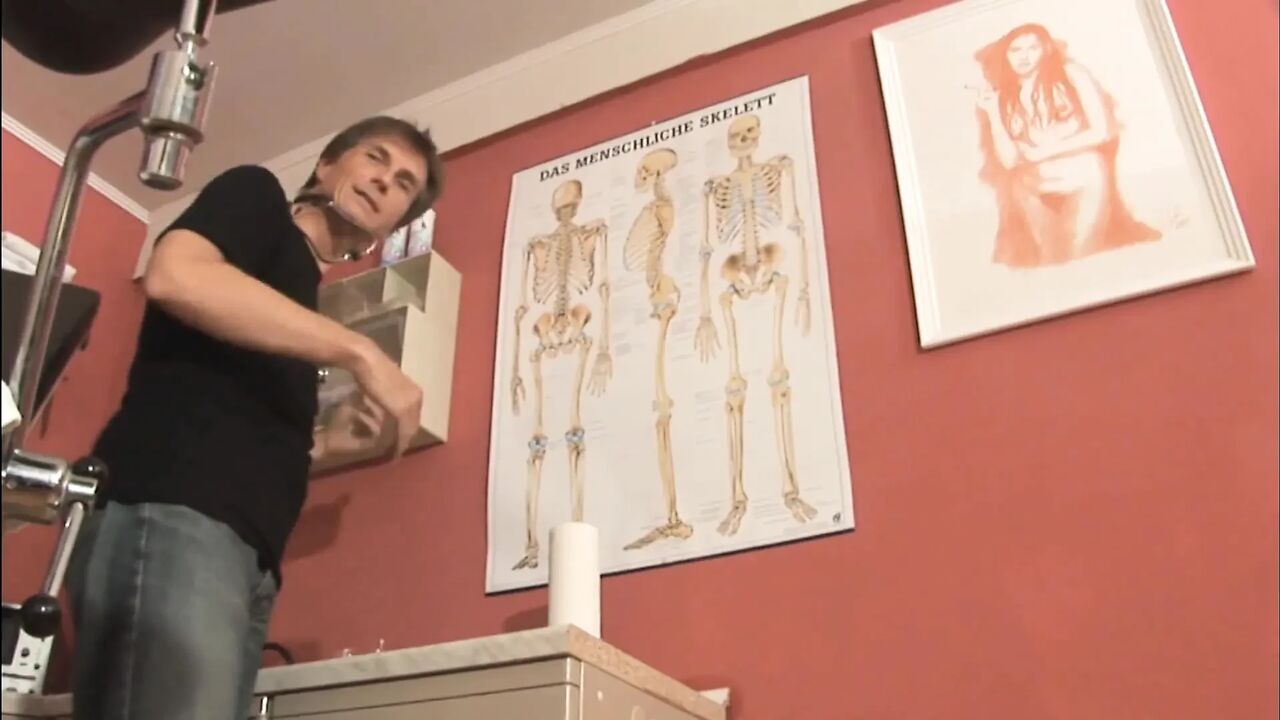 Young Doctor Checks the Muscle System of Horny Susi