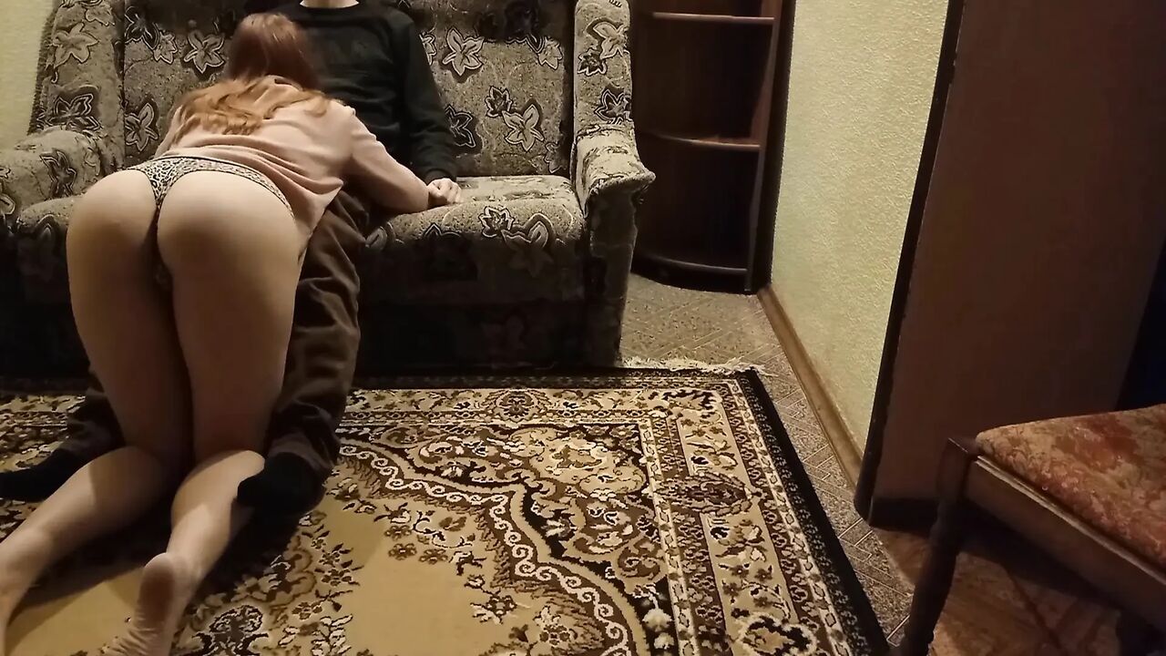 Your girlfriend is busy now. Wait cuckold