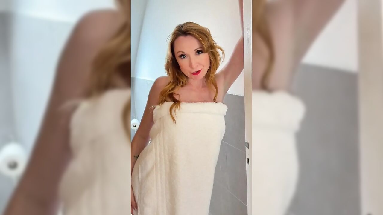 Perve on Me During a Sensual Shower Masturbation Session