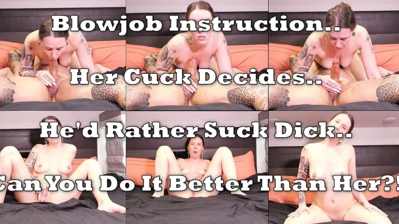 So You Think You Can Suck My Dick Better Than Her?