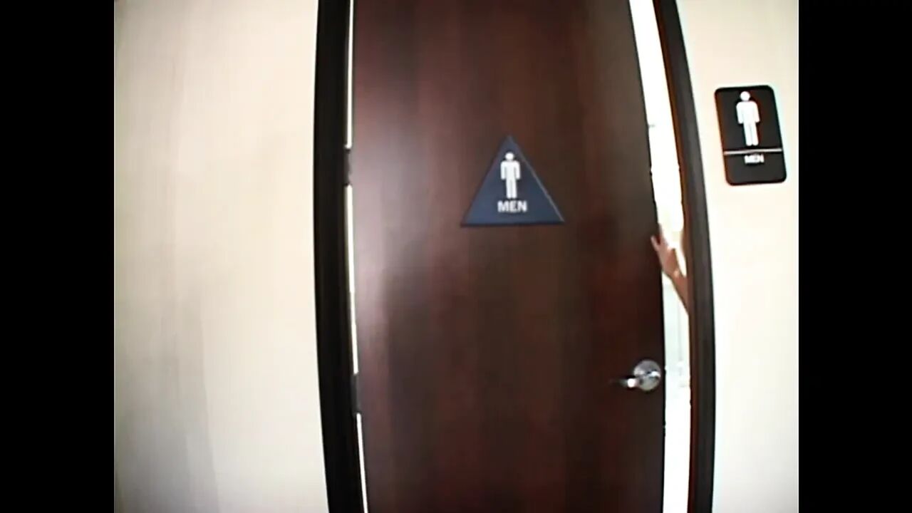 Accidentally Enters the Boys' Bathroom. Gets Fucked in the Ass
