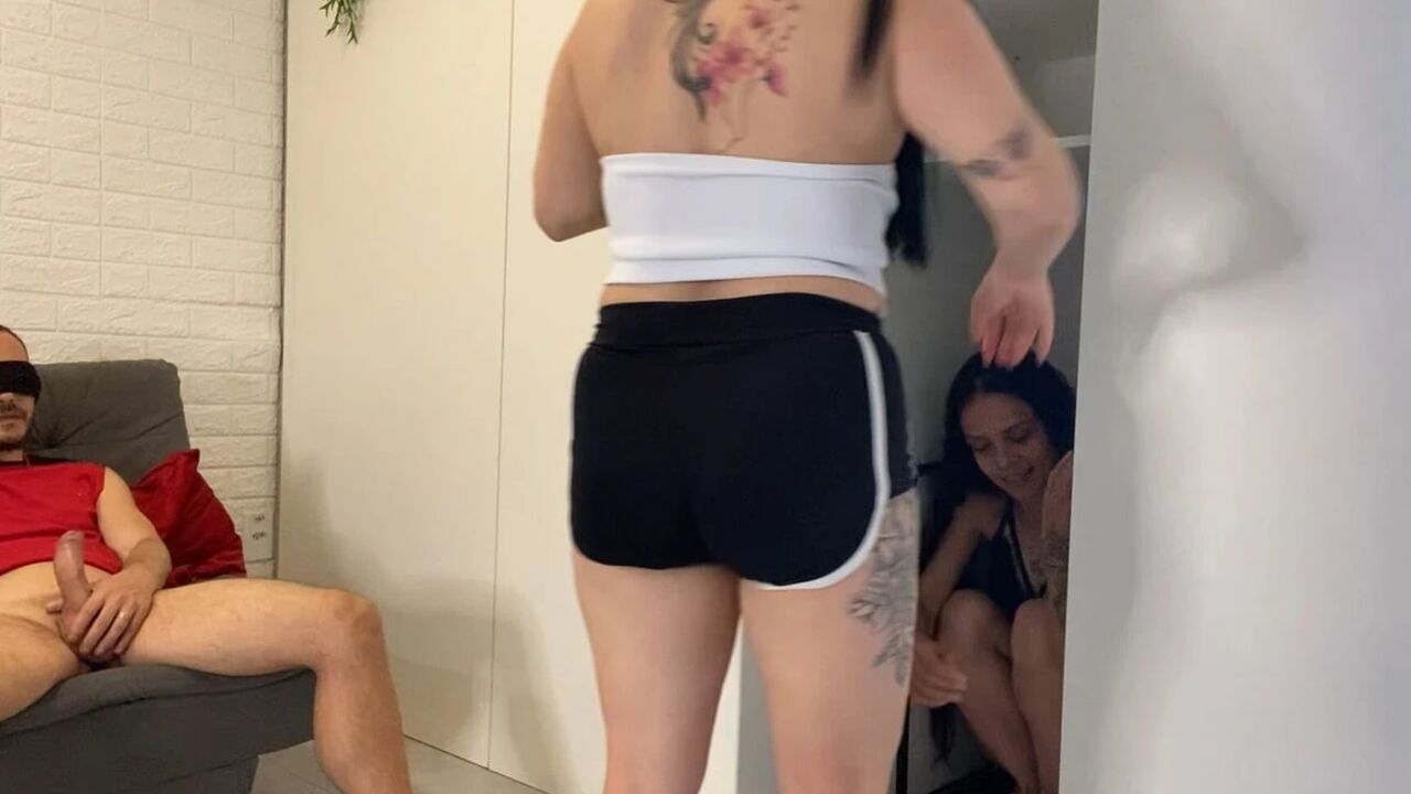 Wife Hides Friend in Closet and Surprises Husband