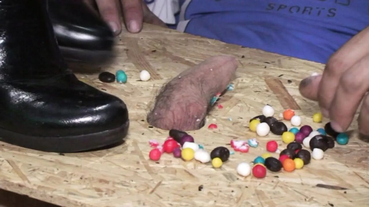 Step on the penis