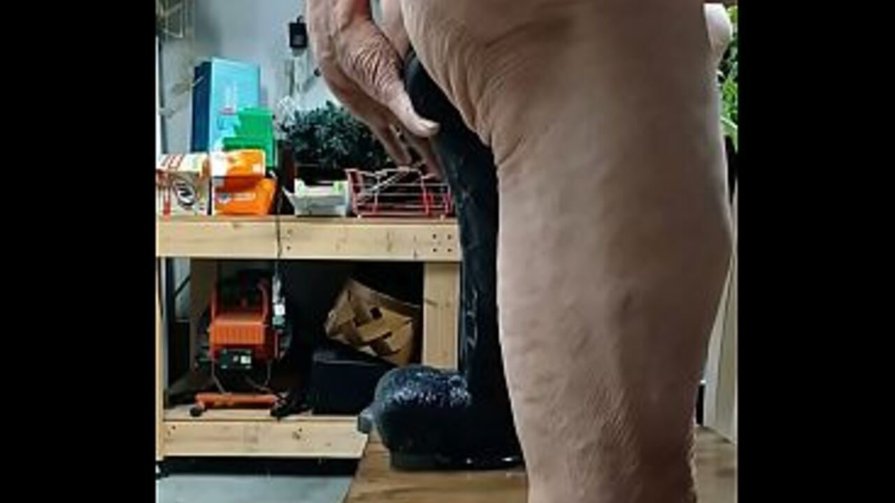 Danieladeep - 20 Inch Black Dildo 01