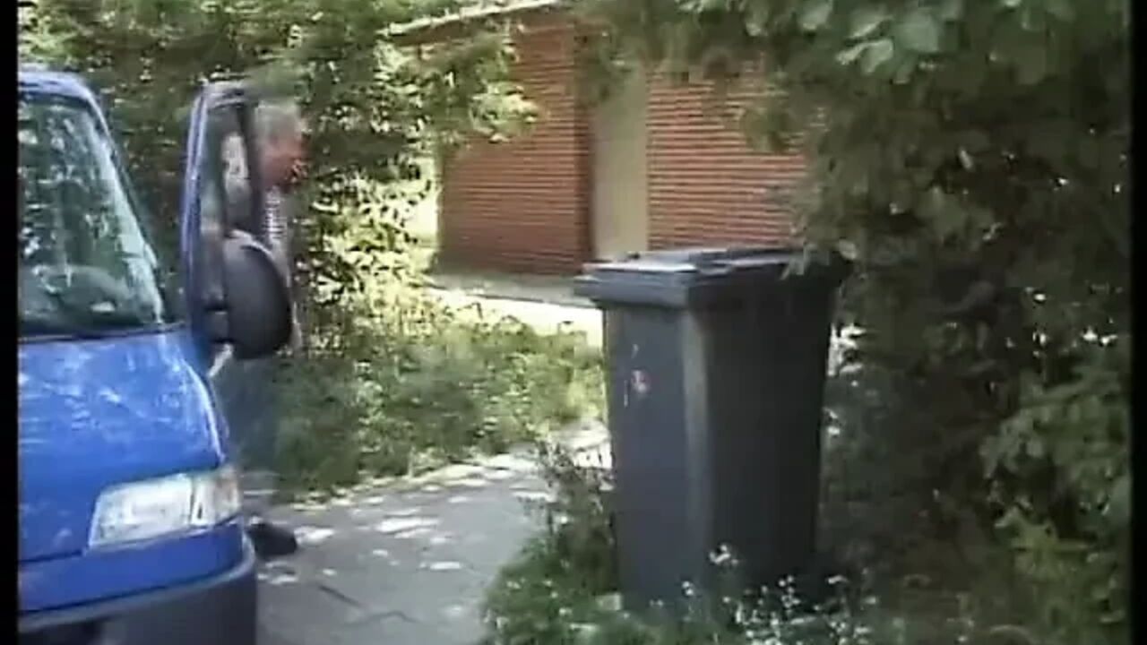 A young blonde approached by a man, hard banged in the toilet like a whore
