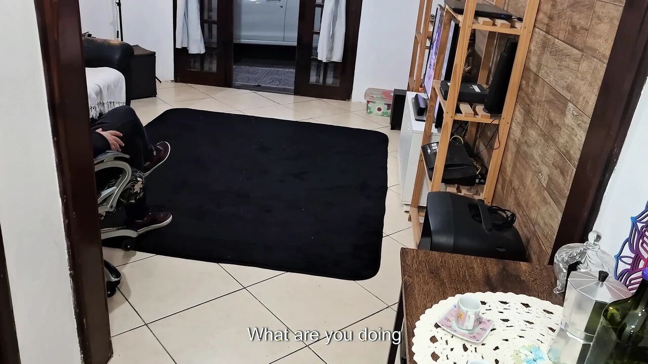 Take off your clothes, I'm going to stick my tongue in your asshole.
