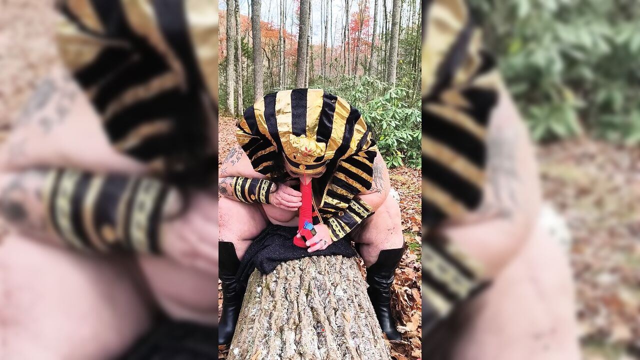 She Found a Dildo in the Woods Is She Gonna Be Naughty or Good