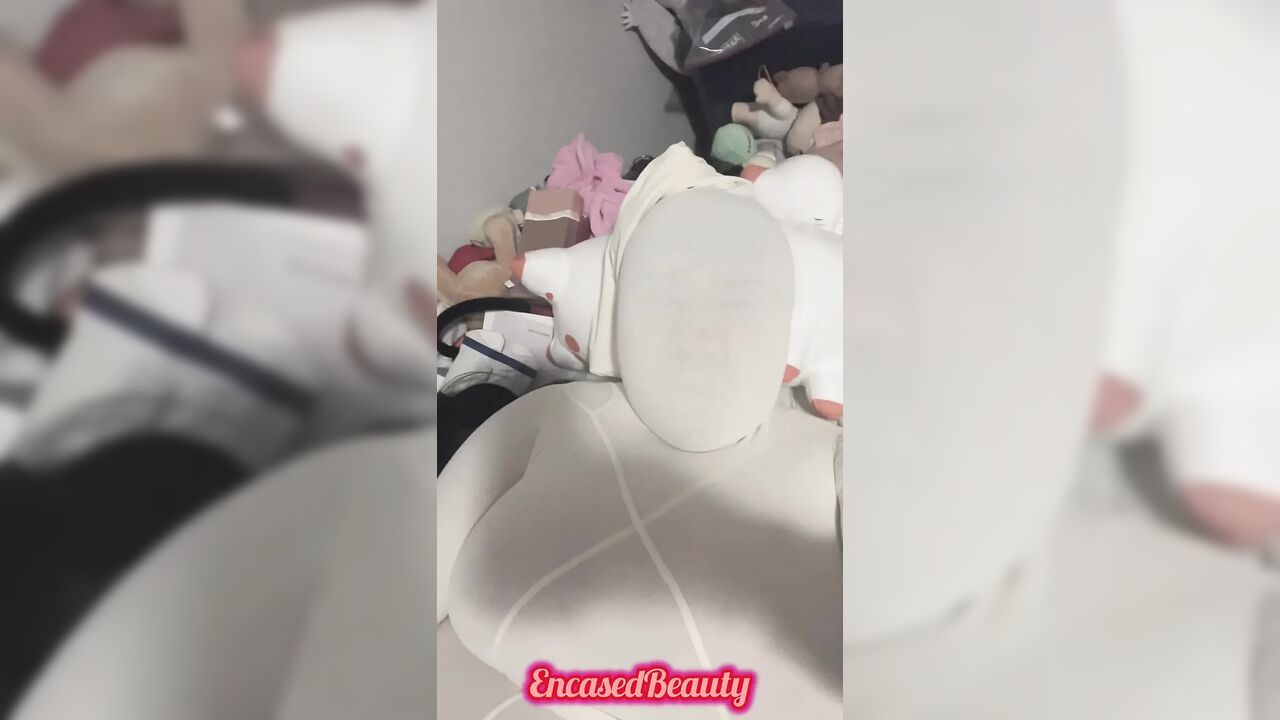 Encased Double Orgasm