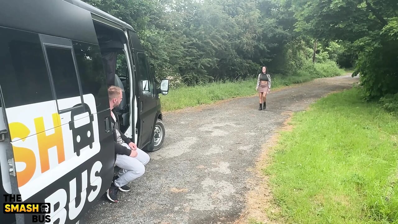 Miss Crude Catches a Ride on the Smash Bus