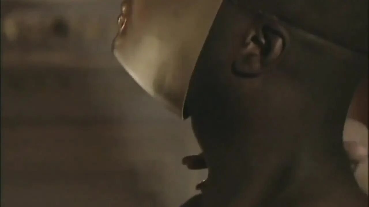 Behind the Mask, a White Man, a Black Man, and a Slut: Threesome with Anal and Wax Play.