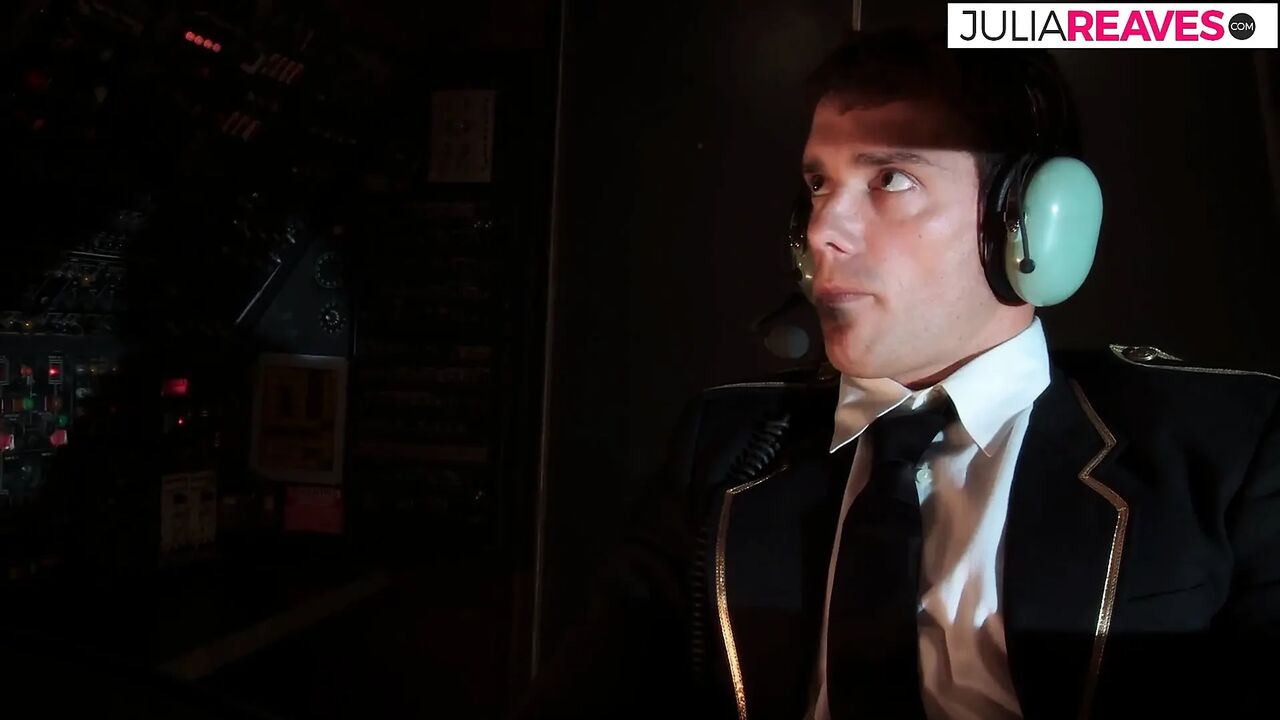 The Pilot Fucks the Stewardess in the Cockpit