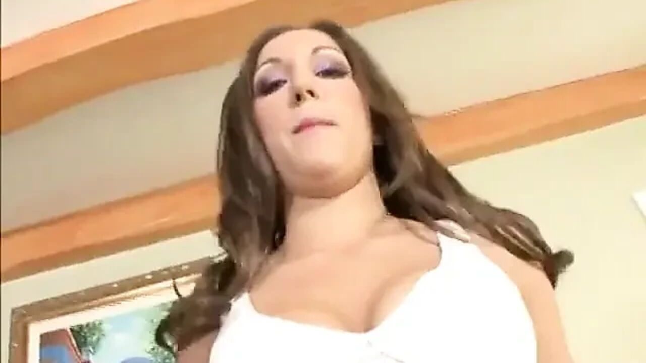 Attractive Brunette Slut Rides BBC Until a Creampie
