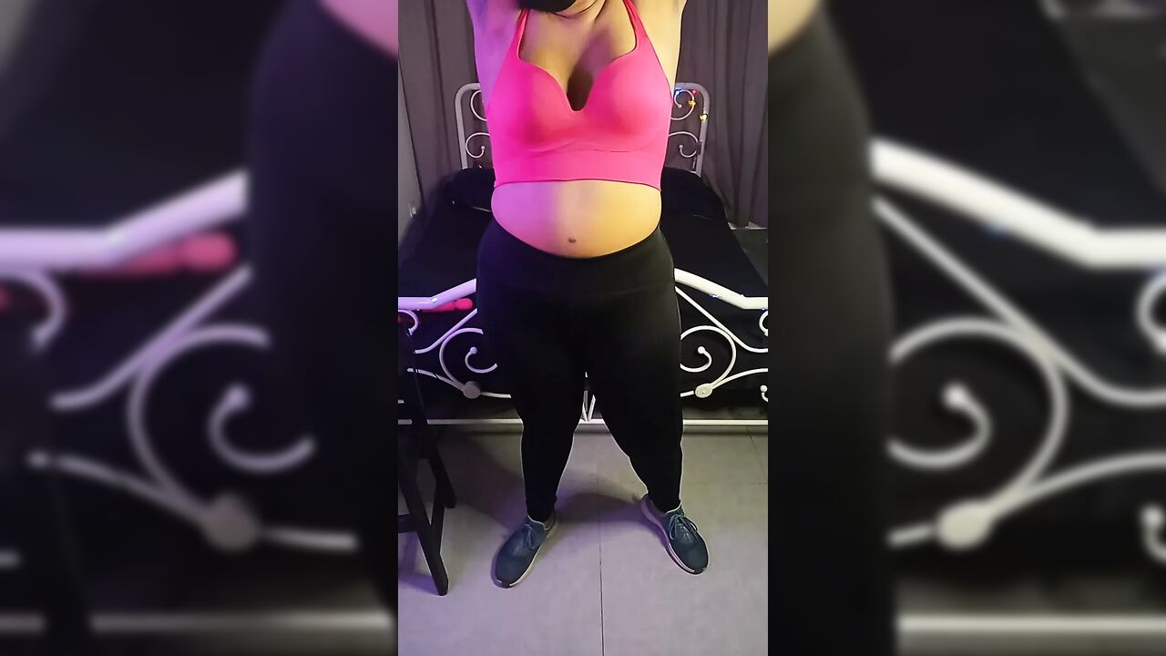 Drooling After Seeing the Neighbor's Stepsister Working Out