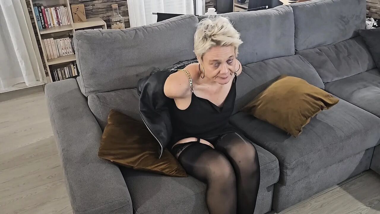 MILF Sofy in Naughty Sexy Little Dress