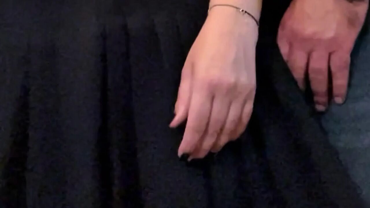 A Strange Perv Cumm in My Panties in the Subway