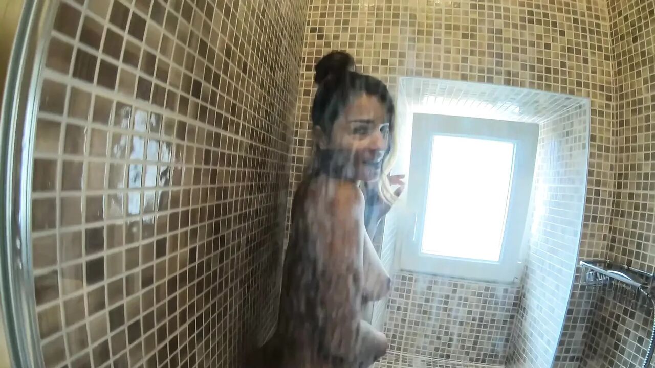 A Sensual 3-Some with My Dildo and Shower Rendezvous