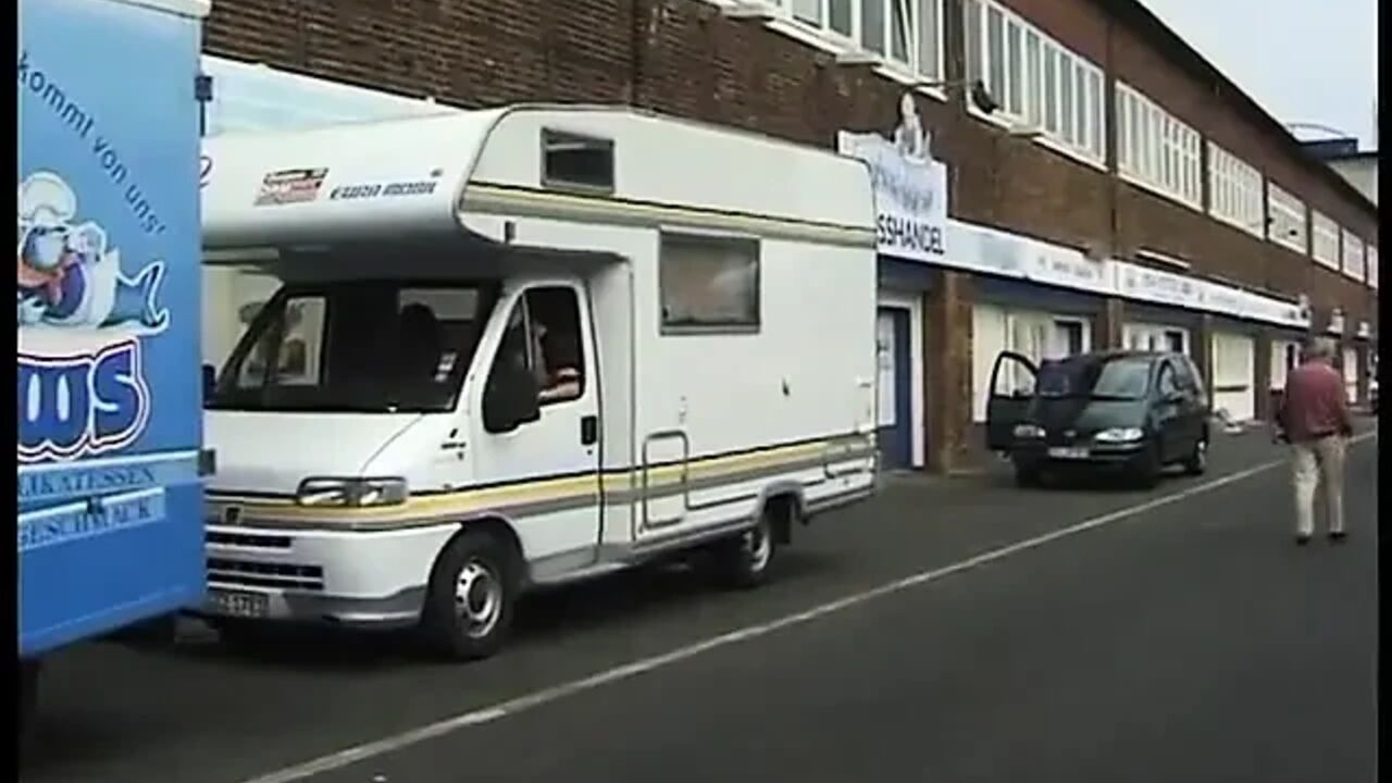 Hot girl sucks a huge cock inside the delivery van