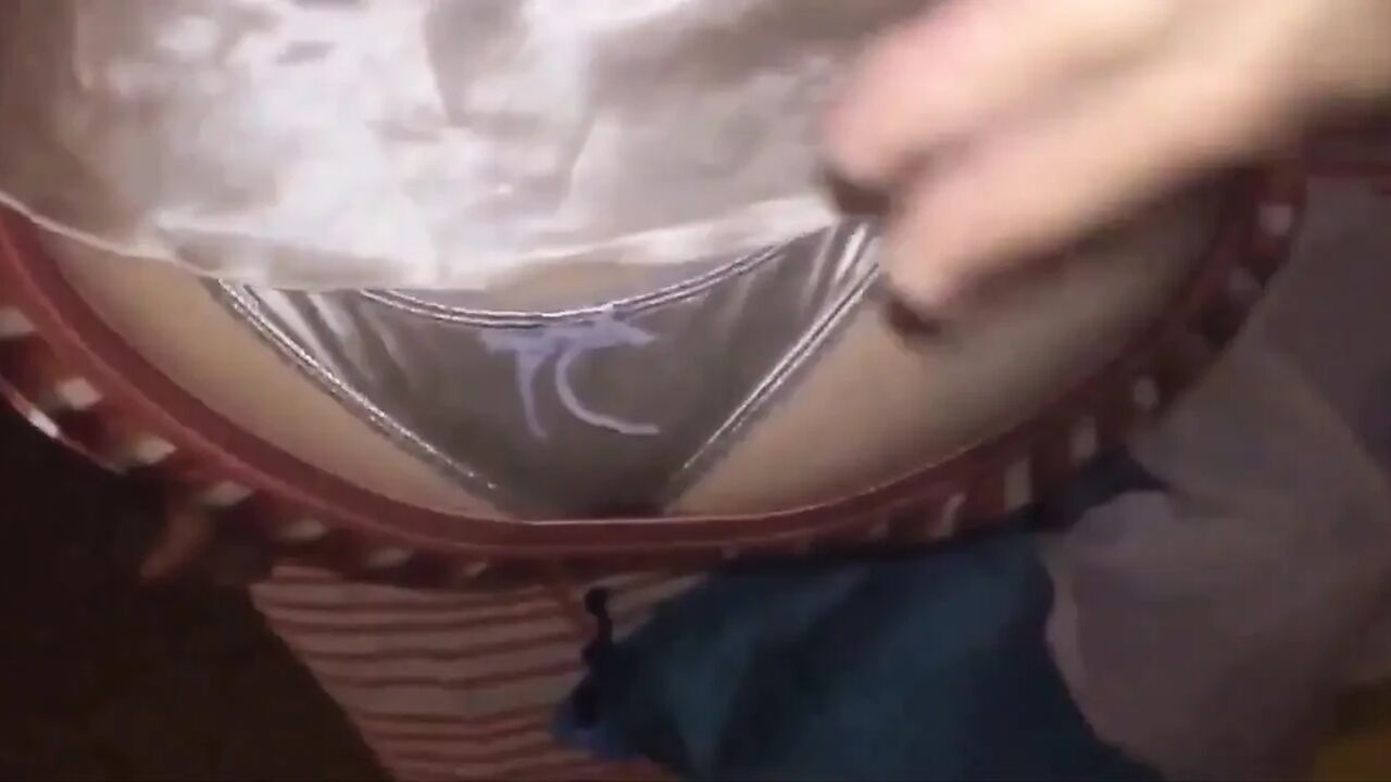 1404 - Compilation - Clothed Orange Satin Pants, White Slut, Red Lingerie (panties, Nightie), Fuck, Doggystyle, POV, Dirty Frenc