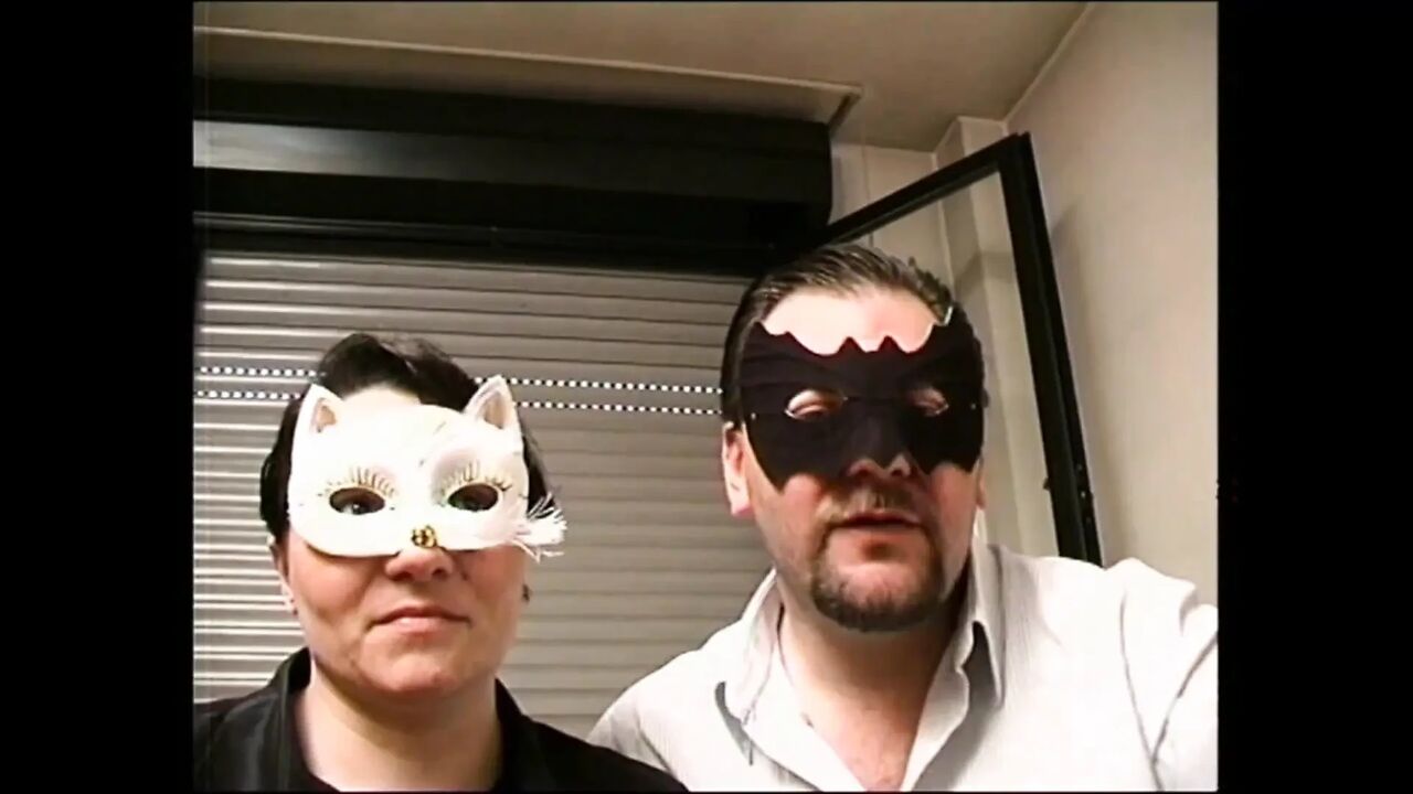 Masked Cougar Takes the Cock!